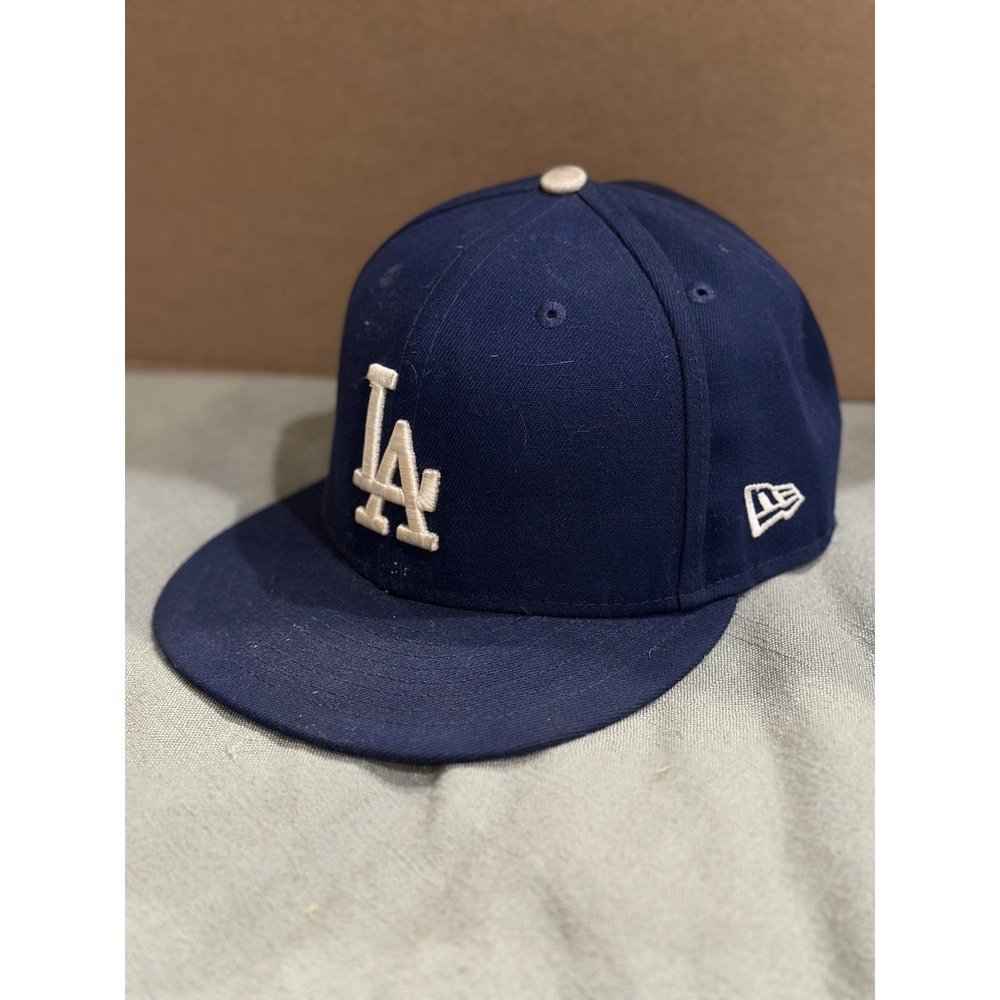 LA Dodgers Hat New Era 59FIFTY MLB Authentic Official On-Field Cap Size 7 5/8